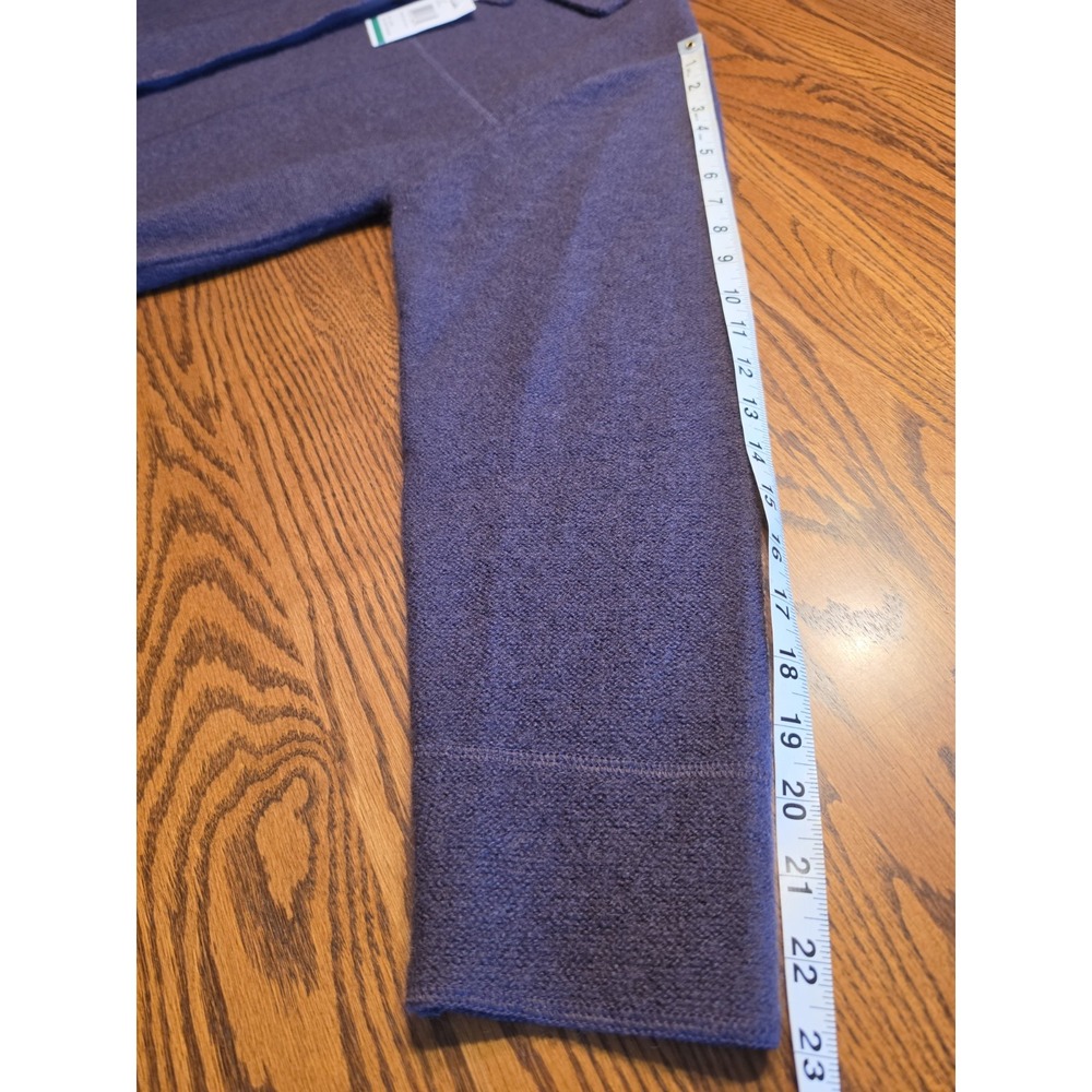 Cabela's Boiled Wool Cardigan Sweater Womens Large Deep Orchard Button Up NWT - Picture 10 of 13